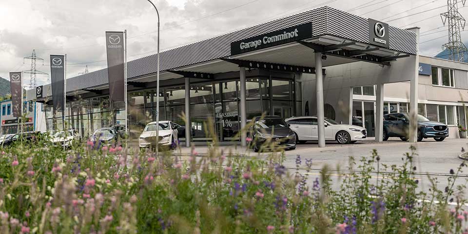 Neuwagen und Ausstellraum Garage Comminot Chur